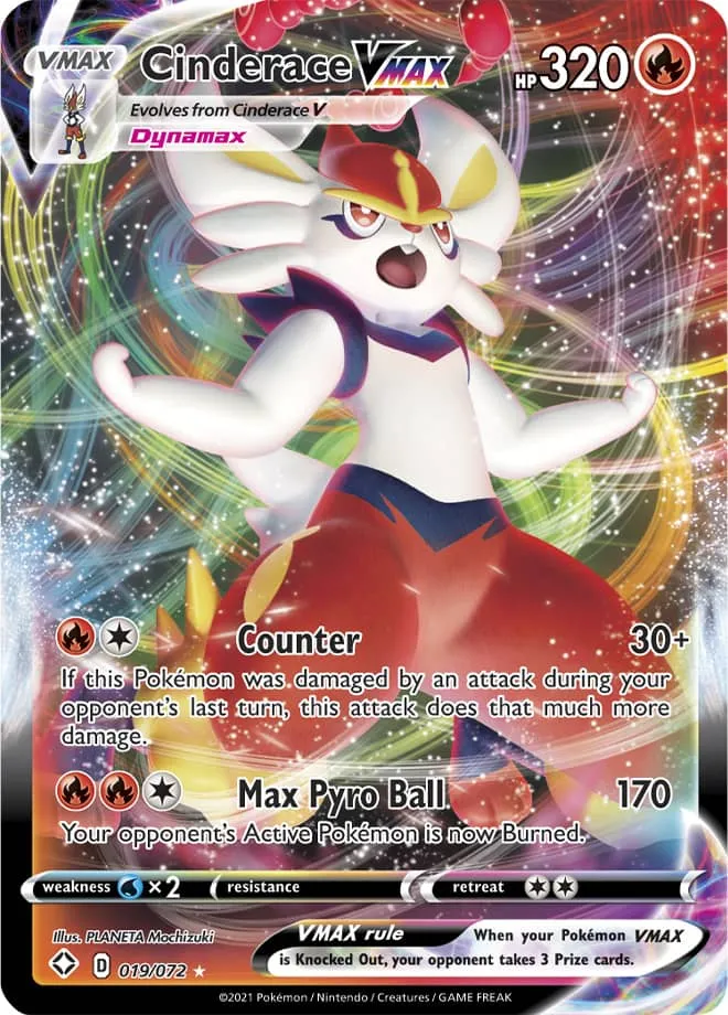 Carte Pyrobut VMAX — Shining Fates