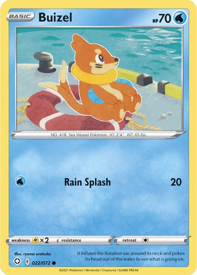 Carte Buizel — Shining Fates