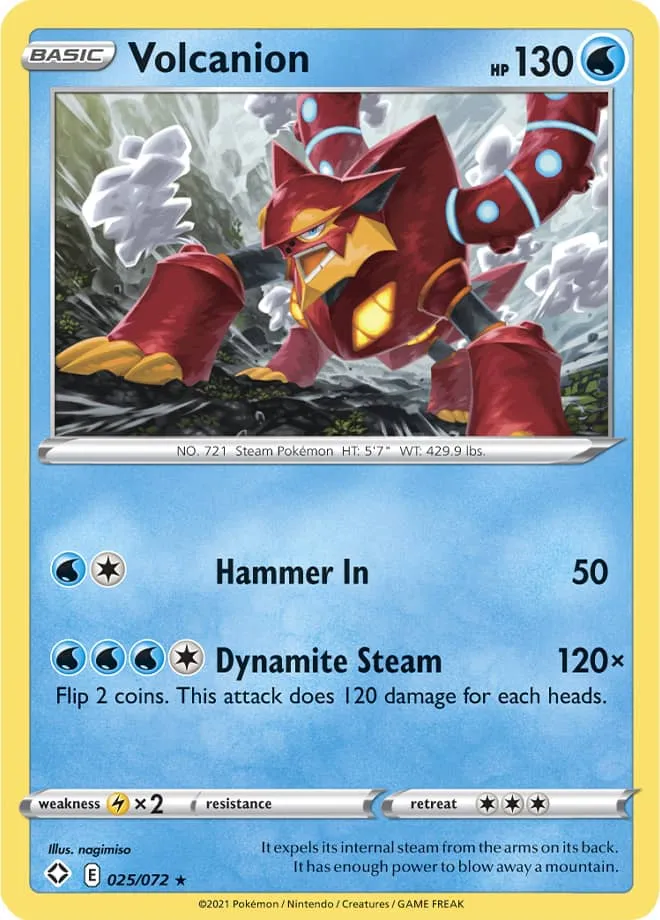 Carte Volcanion — Shining Fates