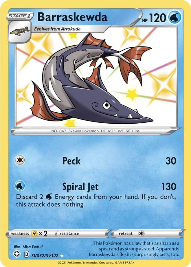 Carte Hastacuda — Shining Fates