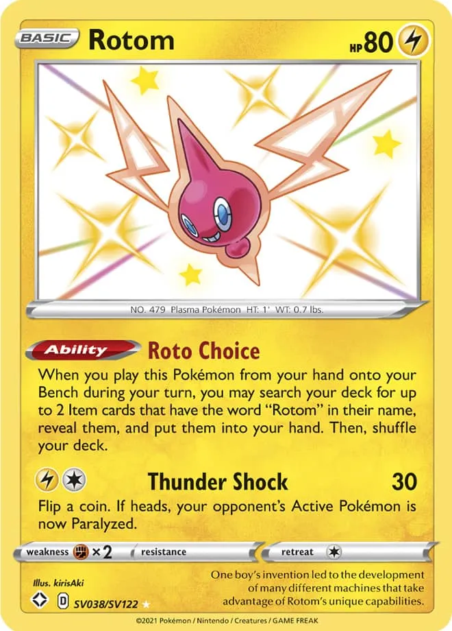 Carte Motisma — Shining Fates