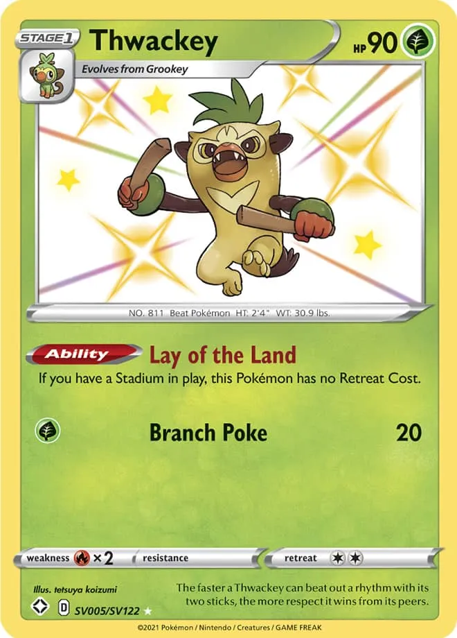 Carte Badabouin — Shining Fates
