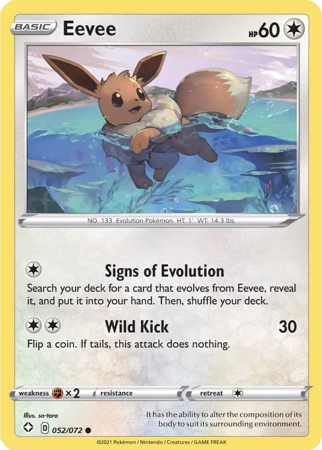 Carte Évoli — Shining Fates
