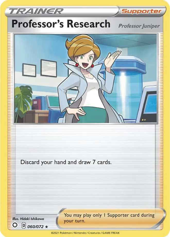 Carte Professor's Research — Shining Fates