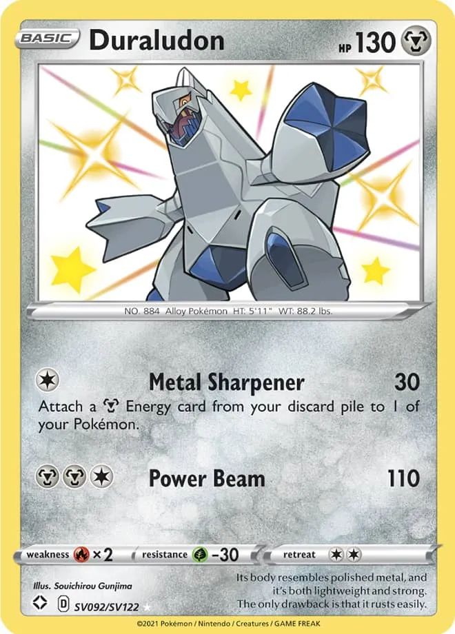 Carte Duraludon — Shining Fates