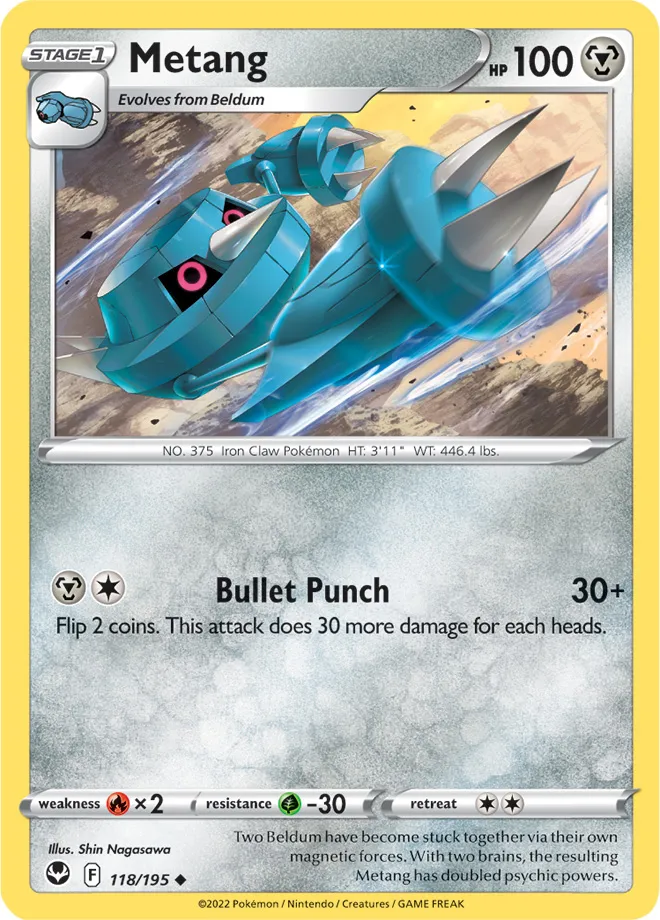 Carte Métang — Silver Tempest