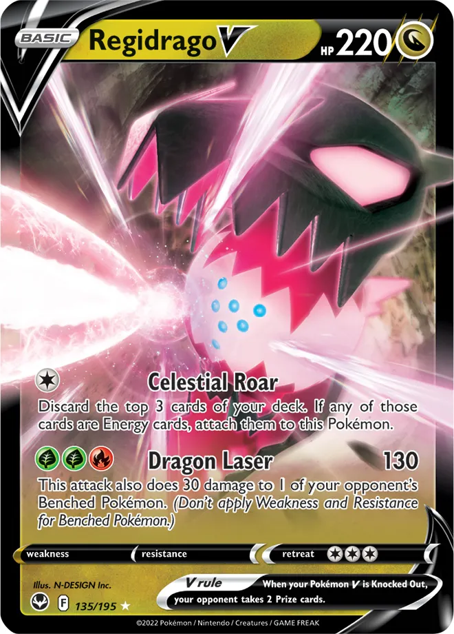 Carte Regidrago V — Silver Tempest