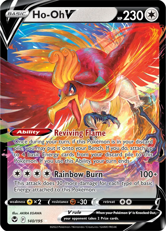 Carte Ho-Oh V — Silver Tempest