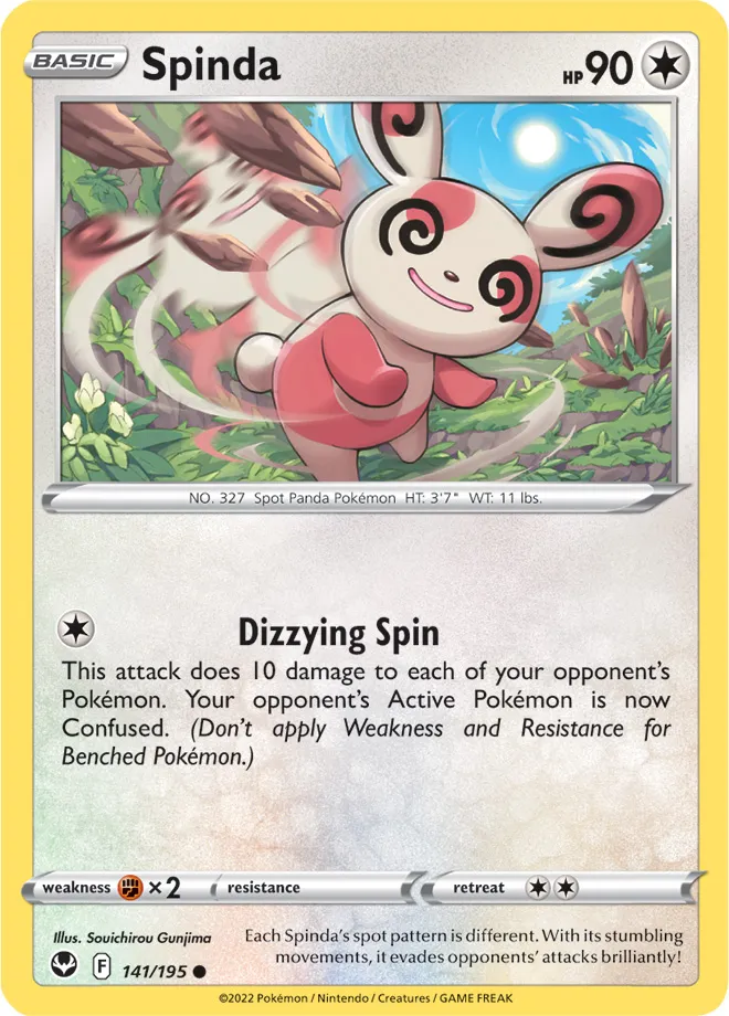 Carte Spinda — Silver Tempest