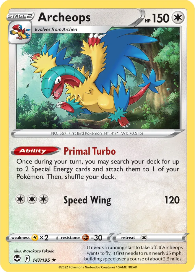 Carte Aéroptéryx — Silver Tempest
