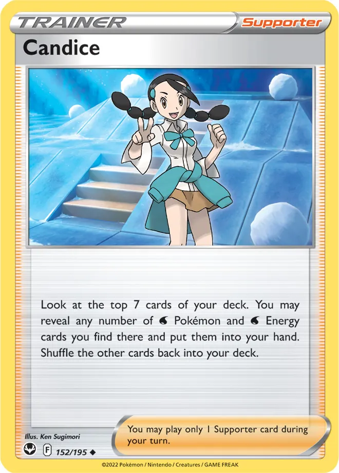 Carte Gladys — Silver Tempest