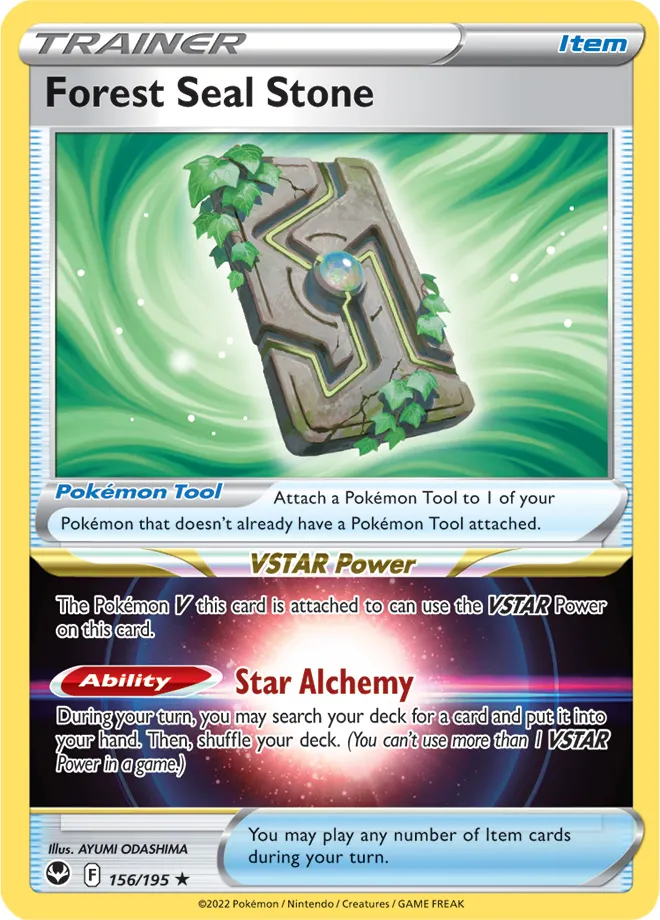 Carte Pierre Scellée Sylvestre — Silver Tempest