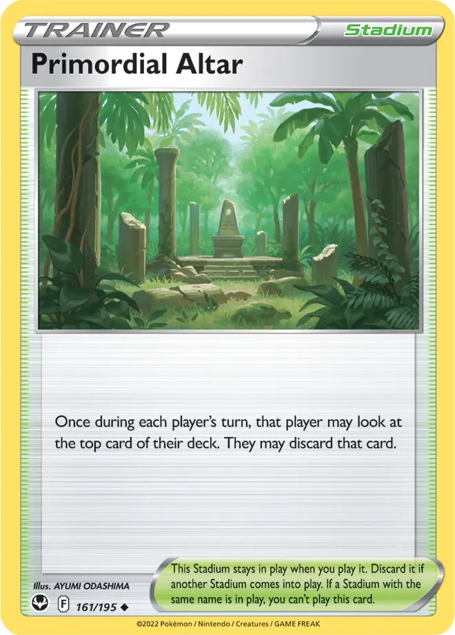 Carte Autel Primordial — Silver Tempest