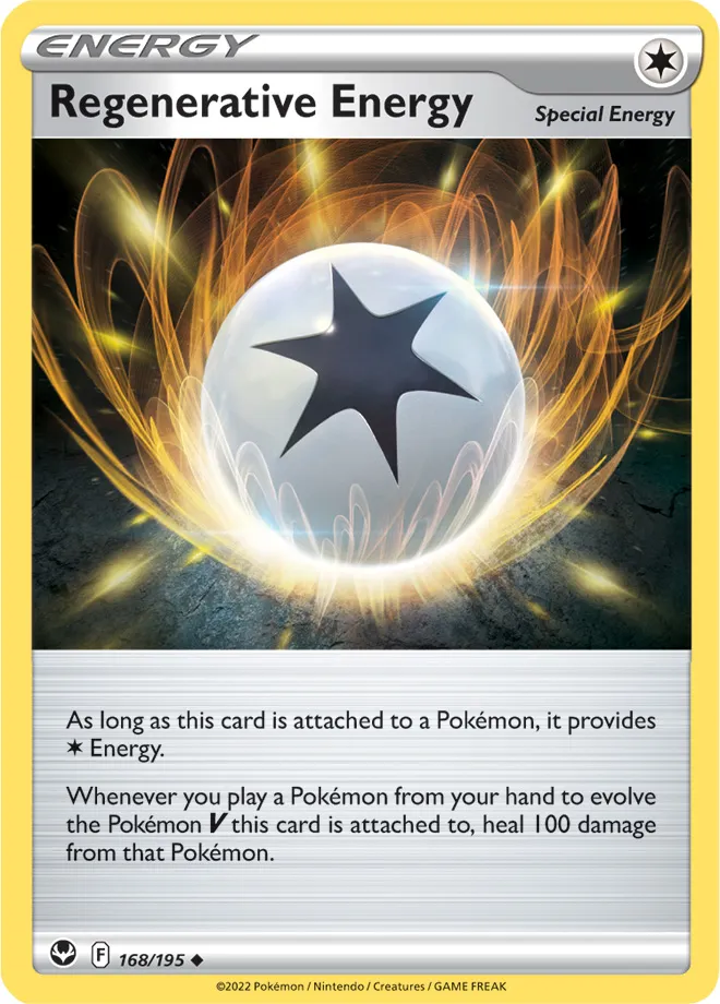 Carte Énergie Régénérante — Silver Tempest