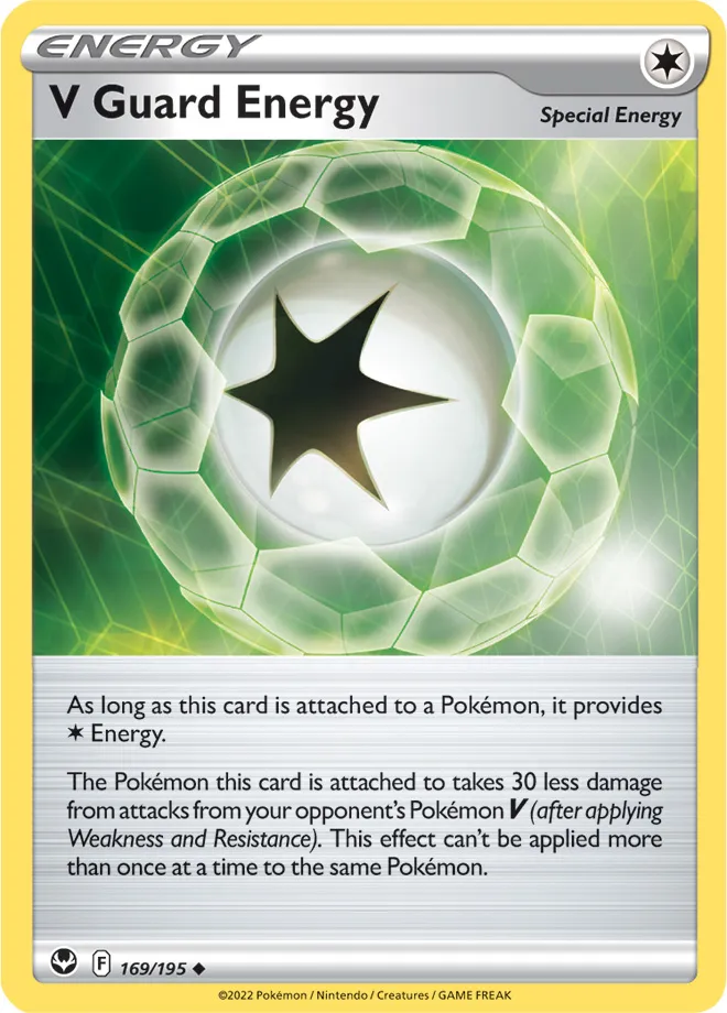 Carte Énergie Garde-V — Silver Tempest