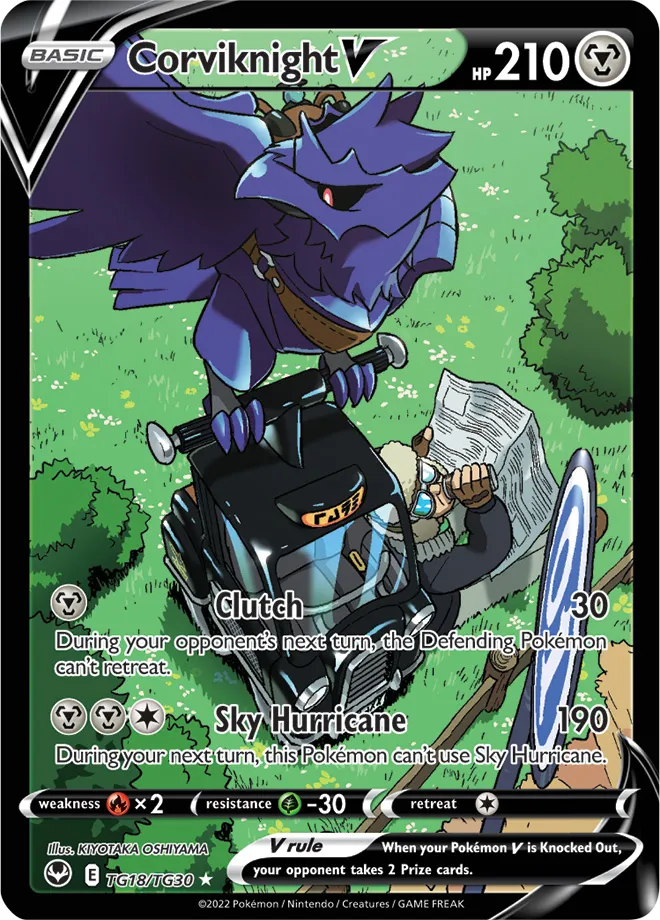 Carte Corvaillus V — Silver Tempest