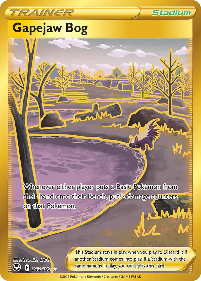 Carte Marais Bouchebée — Silver Tempest