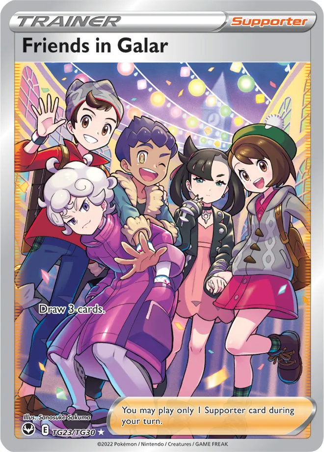 Carte Amis de Galar — Silver Tempest