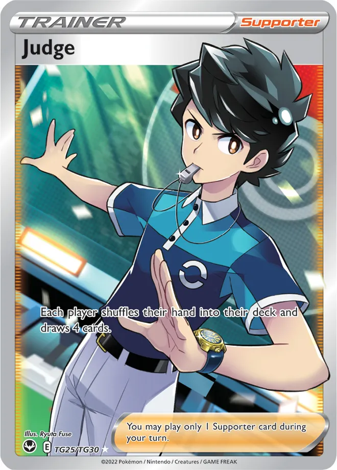 Carte Juge — Silver Tempest