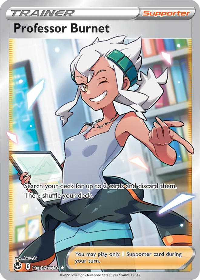 Carte Professeur Pimprenelle — Silver Tempest