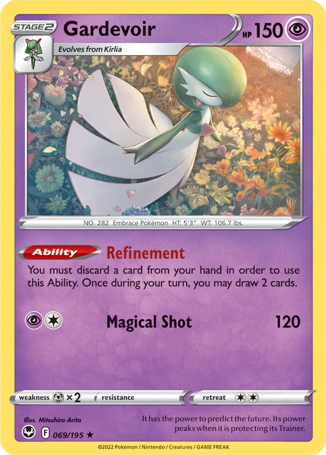 Carte Gardevoir — Silver Tempest