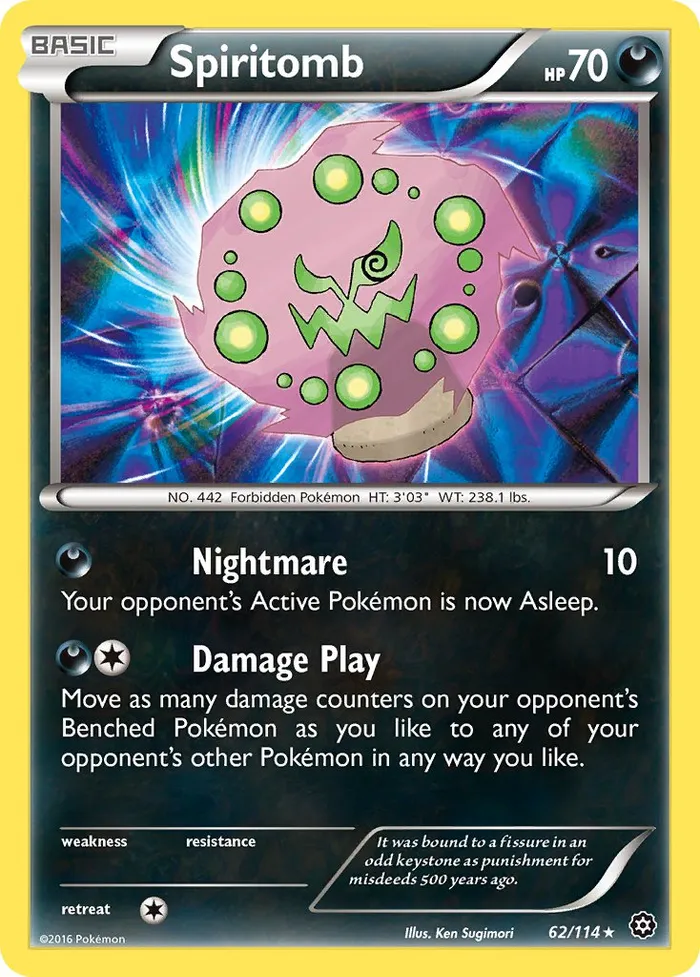 Carte Spiritomb — Steam Siege