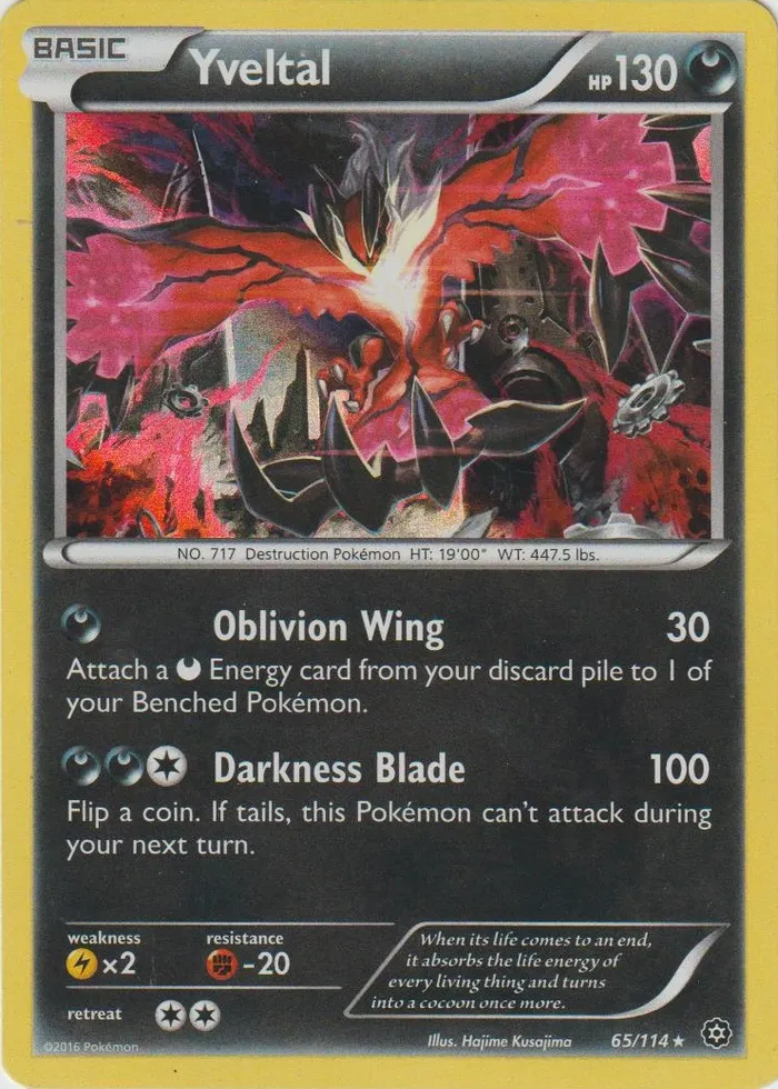 Carte Yveltal — Steam Siege