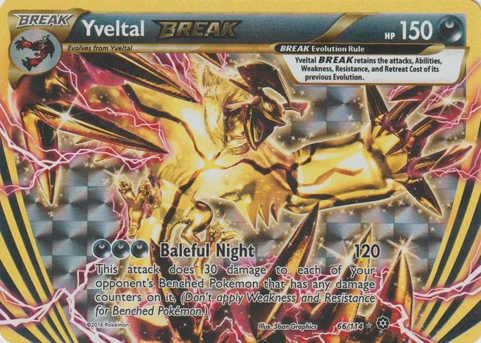 Carte Yveltal BREAK — Steam Siege