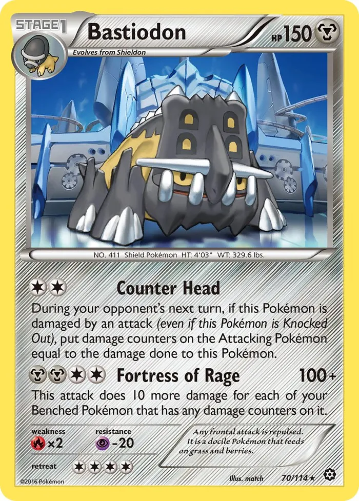Carte Bastiodon — Steam Siege