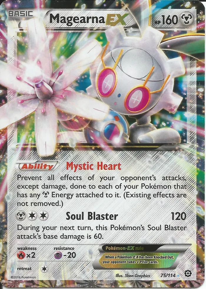 Carte Magearna EX — Steam Siege