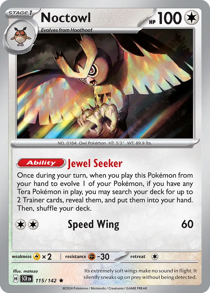 Carte Noctowl — Stellar Crown