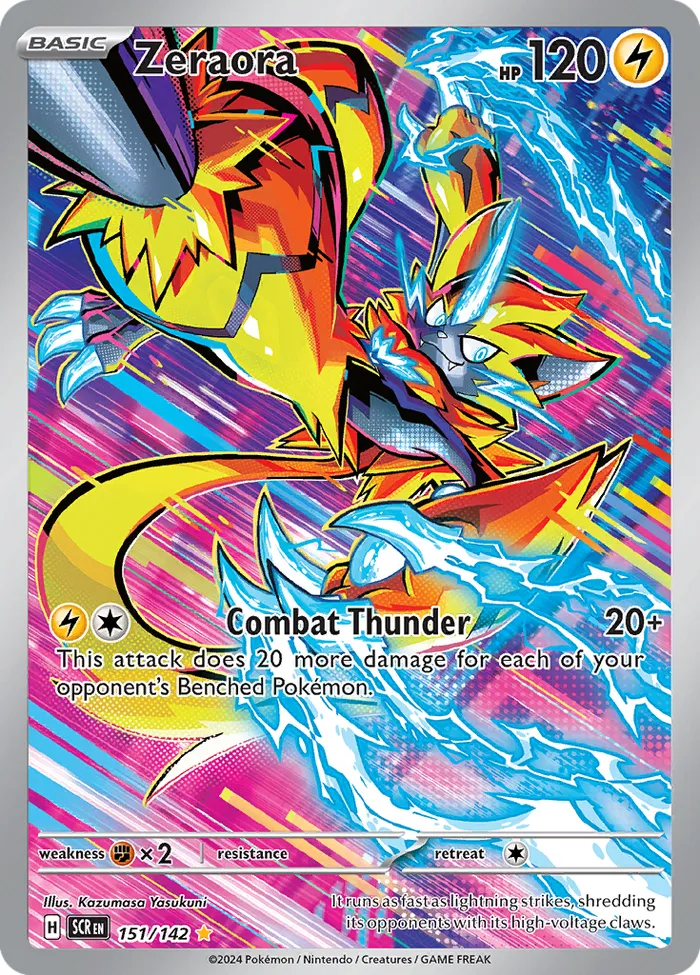Carte Zeraora — Stellar Crown