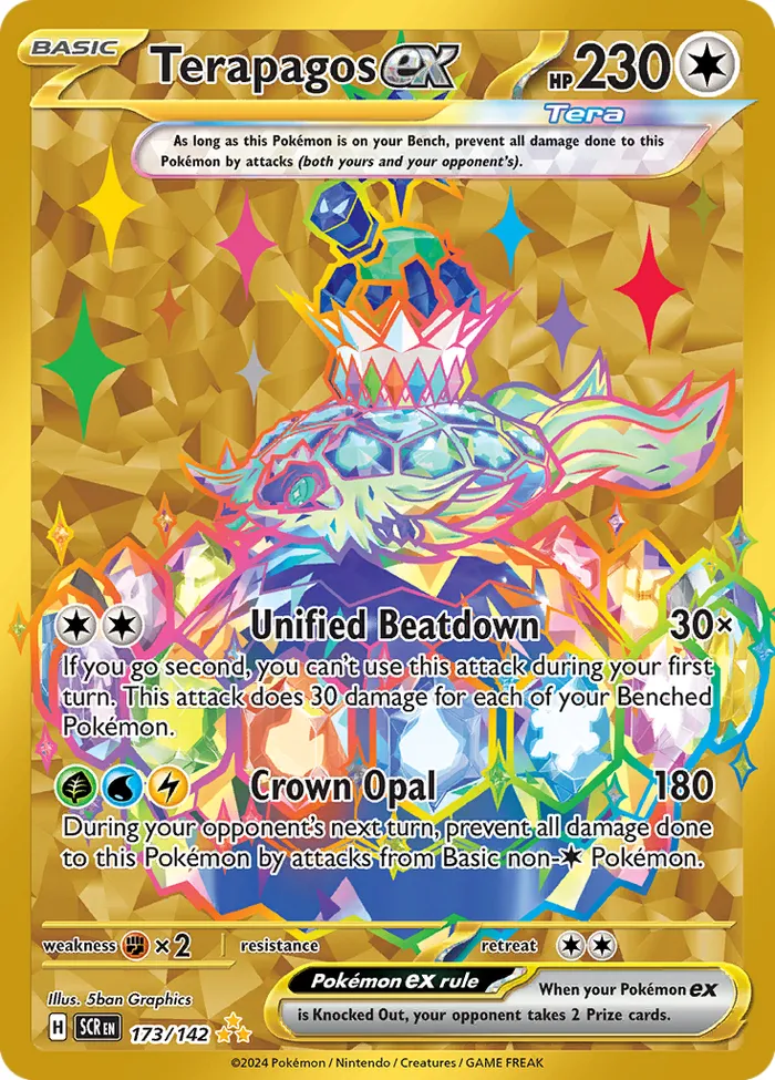 Carte Terapagos ex — Stellar Crown