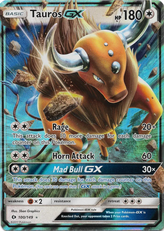 Carte Tauros-GX — Sun & Moon