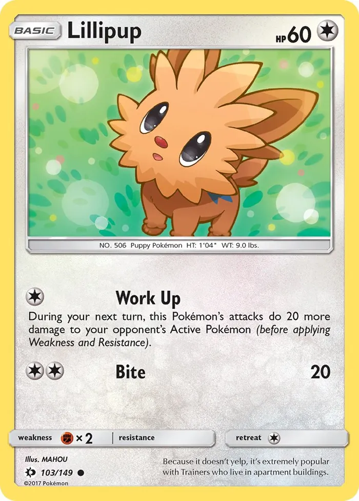 Carte Ponchiot — Sun & Moon