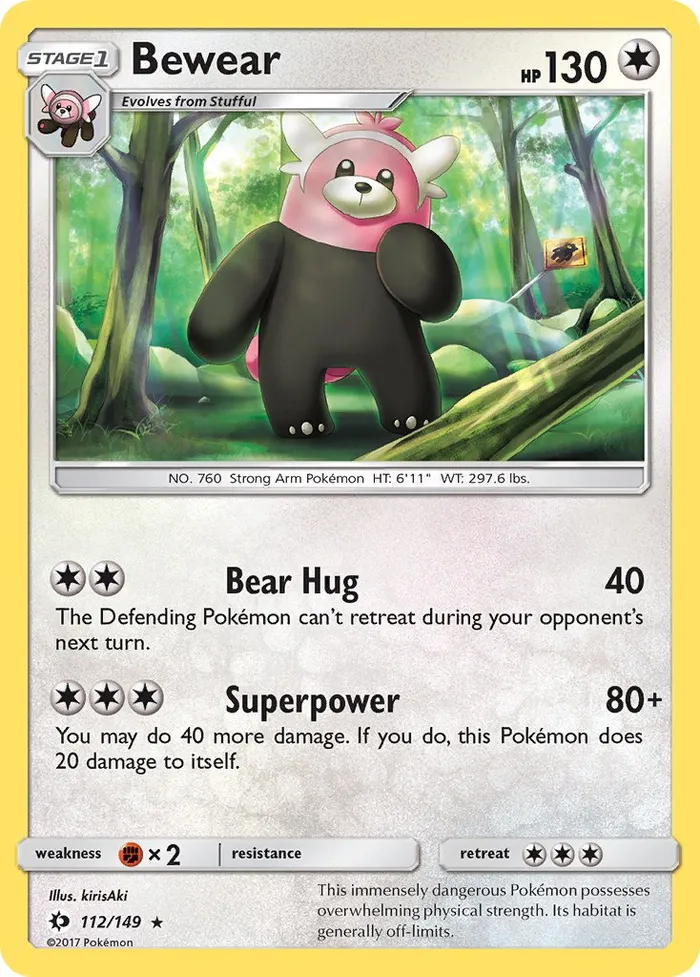 Carte Chelours — Sun & Moon