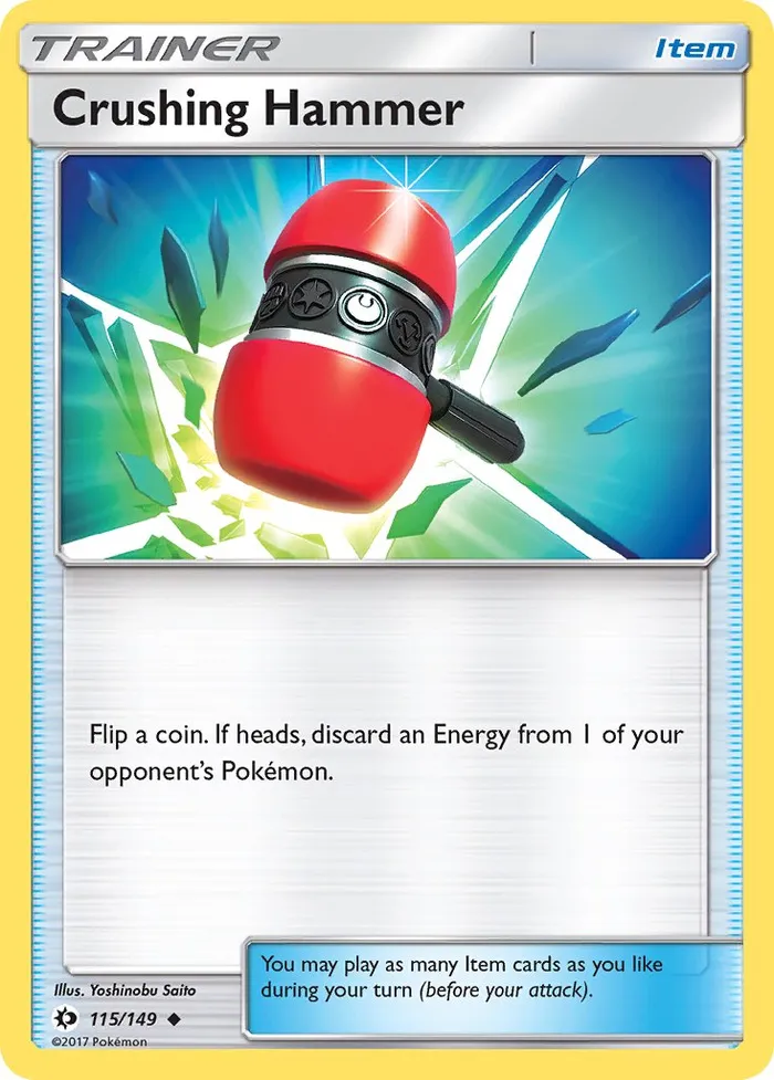 Carte Maillet Écrasant — Sun & Moon