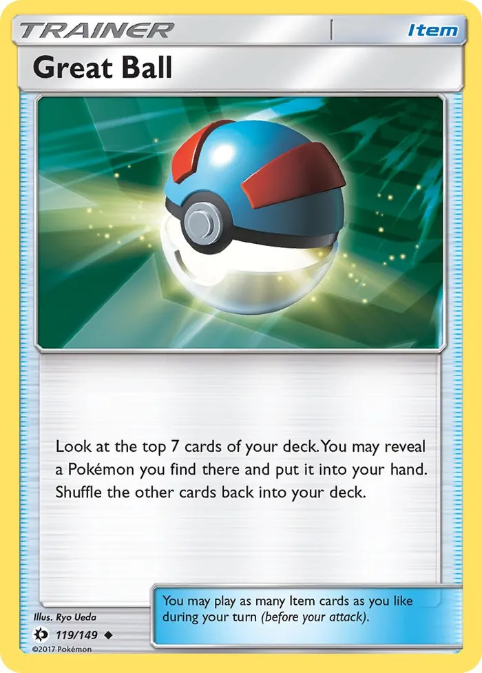 Carte Super Ball — Sun & Moon