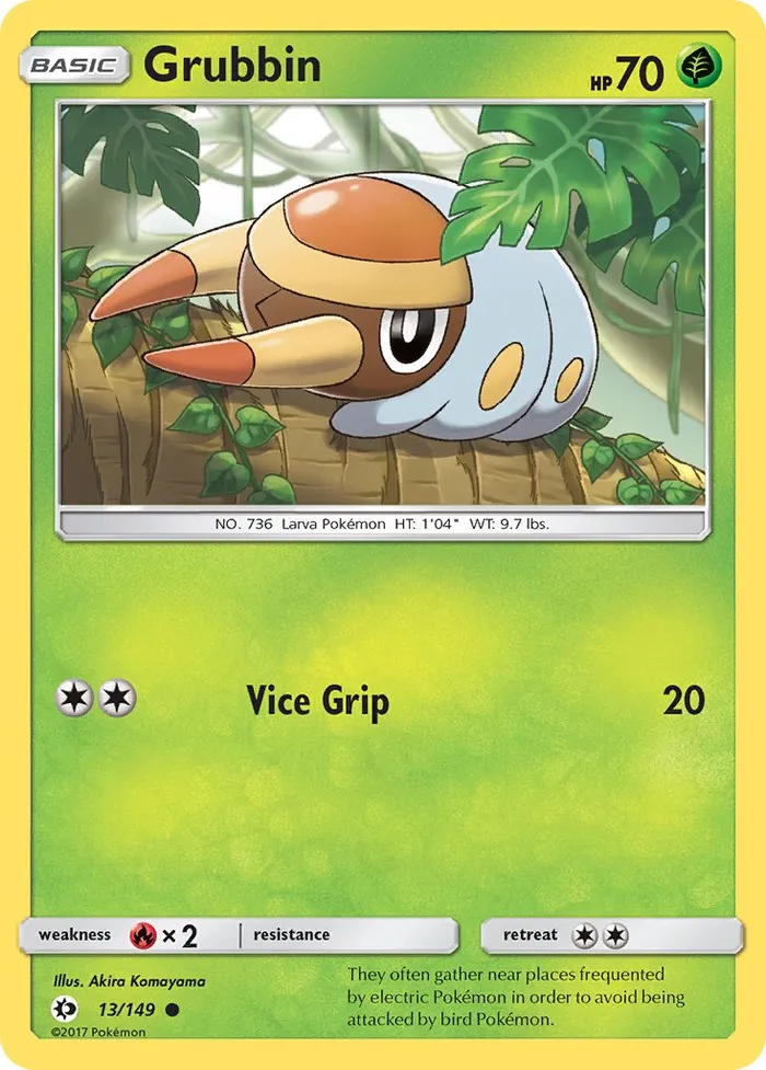 Carte Larvibule — Sun & Moon