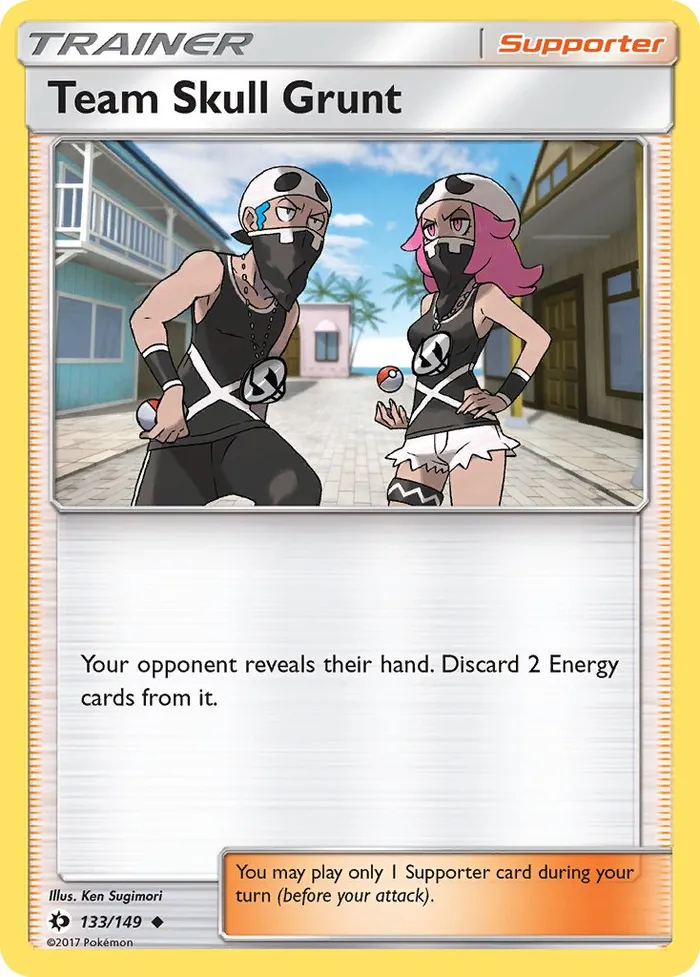 Carte Sbire de la Team Skull — Sun & Moon