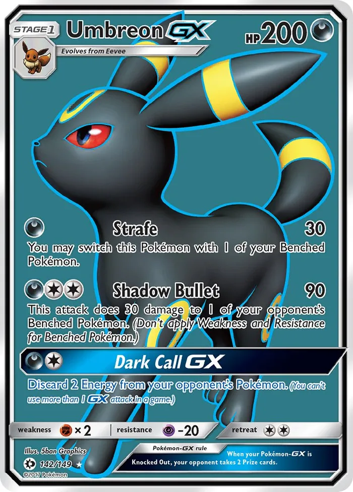 Carte Noctali GX — Sun & Moon