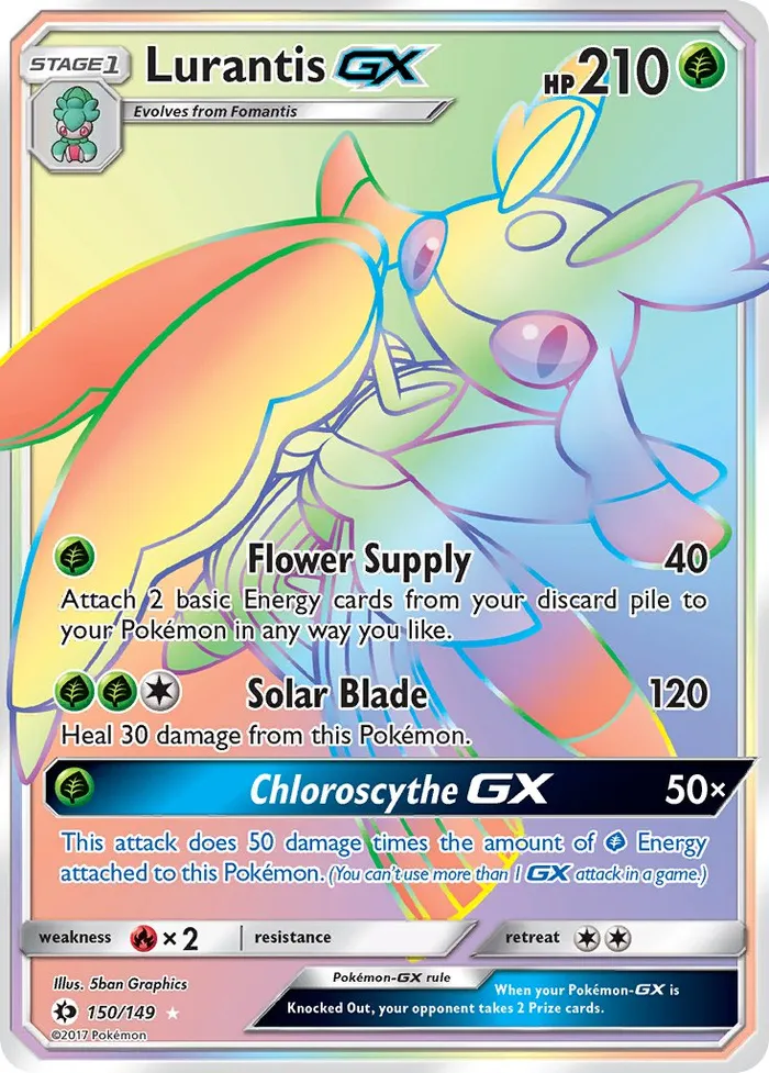 Carte Floramantis GX — Sun & Moon