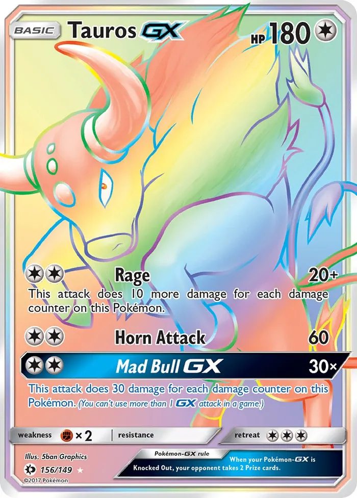 Carte Tauros-GX — Sun & Moon