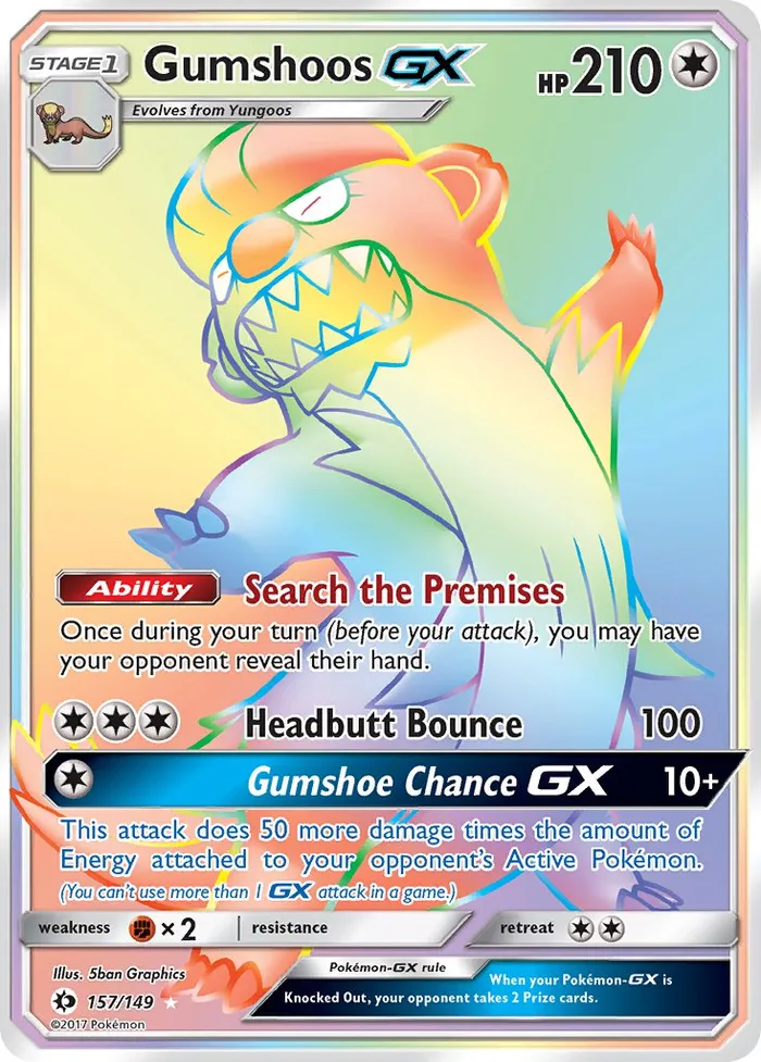 Carte Argouste GX — Sun & Moon