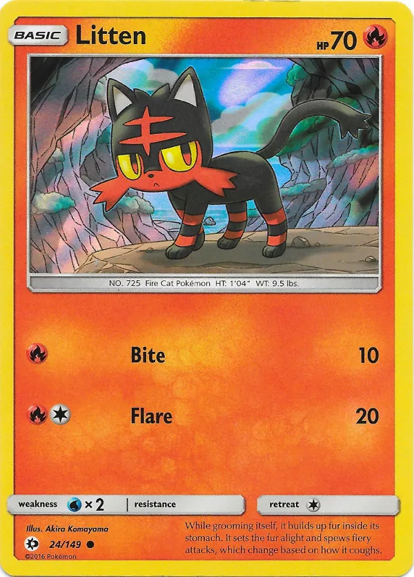 Carte Flamiaou — Sun & Moon