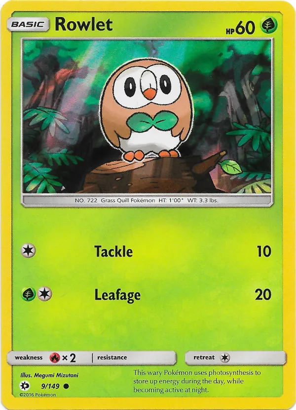 Carte Brindibou — Sun & Moon