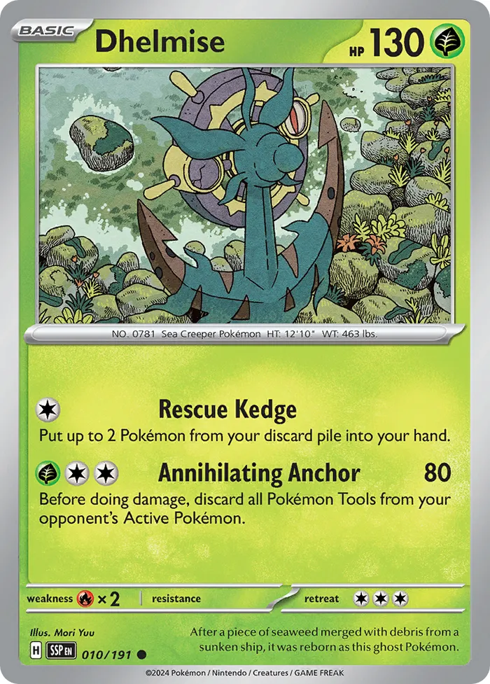 Carte Sinistrail — Surging Sparks