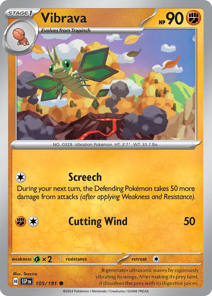 Carte Vibraninf — Surging Sparks