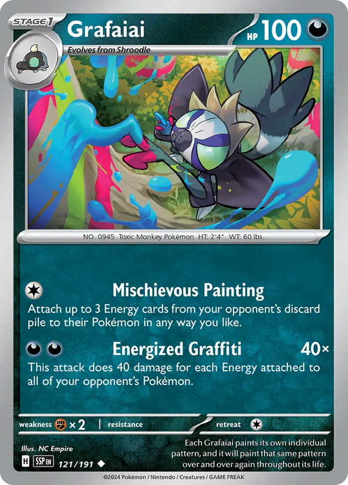Carte Tag-Tag — Surging Sparks