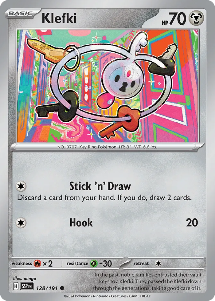 Carte Trousselin — Surging Sparks